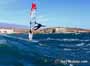 Windsurfing and kitesurfing at El Cabezo in El Medano Tenerife