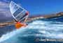 Windsurfing and kitesurfing at El Cabezo in El Medano Tenerife