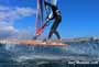 Windsurfing and kitesurfing at El Cabezo in El Medano Tenerife