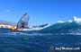 Windsurfing and kitesurfing at El Cabezo in El Medano Tenerife