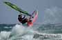 Windsurfing and kitesurfing at El Cabezo in El Medano Tenerife with Dany Bruch, Alex Mussolini, Valter Scotto, Sandro D'Alessio and others