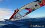 Windsurfing slalom race in El Medano Tenerife 04-01-2014