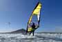 Windsurfing and kitesurfing at El Cabezo in El Medano Tenerife with Dany Bruch, Alex Mussolini, Valter Scotto, Sandro D'Alessio and others