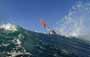 Windsurfing and kitesurfing at El Cabezo in El Medano Tenerife with Dany Bruch, Alex Mussolini, Valter Scotto, Sandro D'Alessio and others