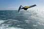 Wave riding and back looping at Playa Sur in El Medano