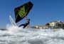 Wave riding and back looping at Playa Sur in El Medano