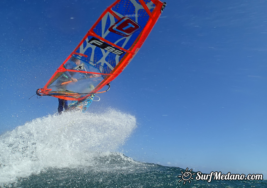 Freestyle at Playa Sur in El Medano with Antony Ruenes and Nico Akgazciyan Tenerife
