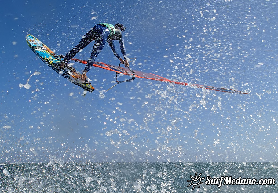 Freestyle at Playa Sur in El Medano with Antony Ruenes and Nico Akgazciyan Tenerife