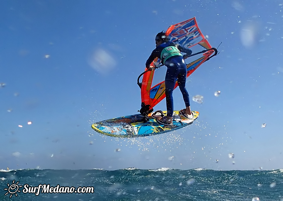 Freestyle at Playa Sur in El Medano with Antony Ruenes and Nico Akgazciyan Tenerife