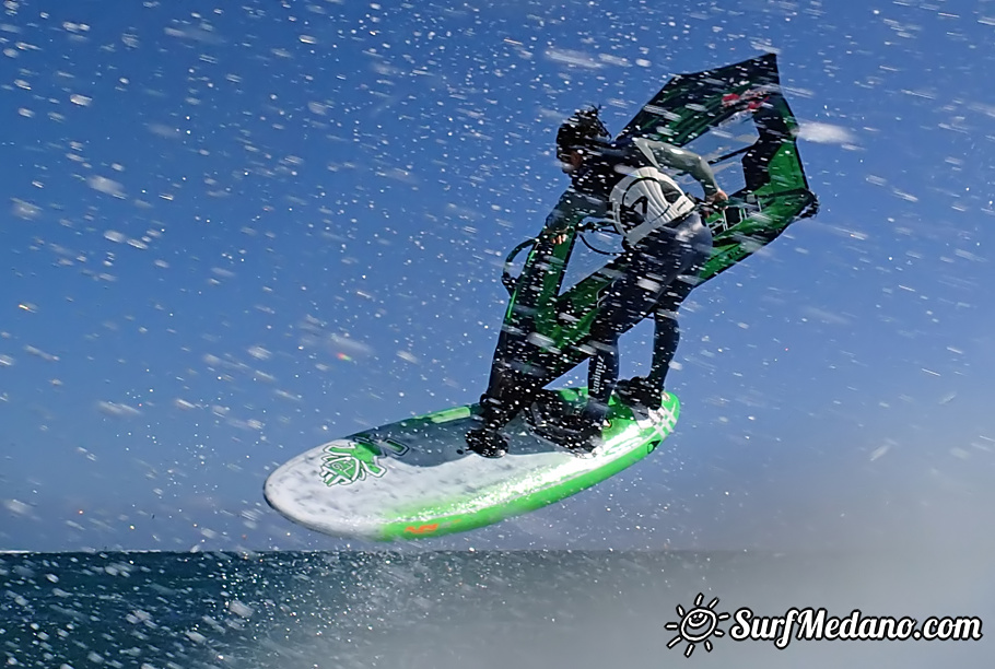 Freestyle at Playa Sur in El Medano with Antony Ruenes and Nico Akgazciyan Tenerife