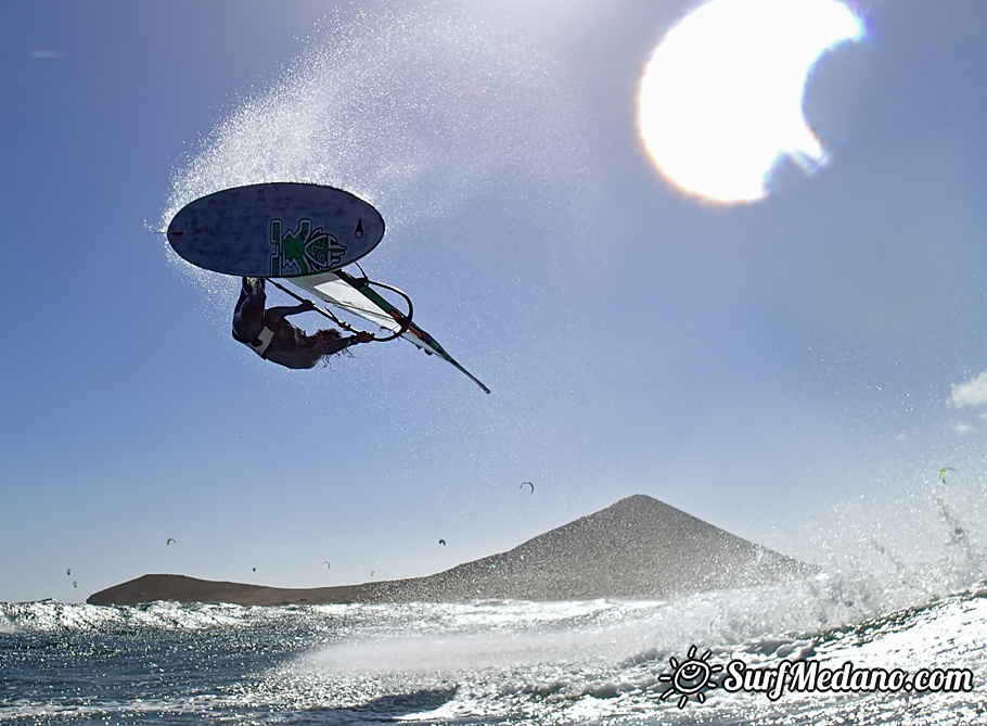 Freestyle at Playa Sur in El Medano with Antony Ruenes and Nico Akgazciyan Tenerife