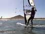 Light wind fun at Playa Sur in El Medano