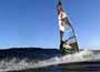 Windsurfing at Harbour Wall Muelle in El Medano Tenerife 11-02-2014 with Ross Williams, Mark Sparky Hosegood and Adam Lewis 