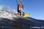 Windsurfing at Harbour Wall Muelle in El Medano Tenerife 11-02-2014 with Ross Williams, Mark Sparky Hosegood and Adam Lewis 