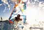 Windsurfing at Harbour Wall Muelle in El Medano Tenerife 11-02-2014 with Ross Williams, Mark Sparky Hosegood and Adam Lewis 
