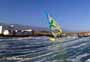 Windsurfing at Harbour Wall Muelle in El Medano Tenerife 11-02-2014 with Ross Williams, Mark Sparky Hosegood and Adam Lewis 
