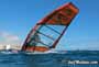 Pro X Training windsurfing slalom race in El Medano Tenerife