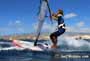 Pro X Training windsurfing slalom race in El Medano Tenerife