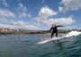 Surfing at Playa Cabezo in El Medano Tenerife 16-02-2014