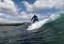 Surfing at Playa Cabezo in El Medano Tenerife 16-02-2014