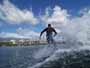 Surfing at Playa Cabezo in El Medano Tenerife 16-02-2014