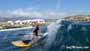 SUP and Surfing at Playa Cabezo in El Medano Tenerife 17-02-2014