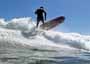 SUP and Surfing at Playa Cabezo in El Medano Tenerife 17-02-2014