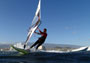 Wave riding at Harbour Wall aka Muelle in El Medano Tenerife