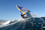 Wave riding at Harbour Wall aka Muelle in El Medano Tenerife