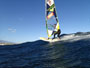 Wave riding at Harbour Wall aka Muelle in El Medano Tenerife