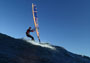 Wave riding at Harbour Wall aka Muelle in El Medano Tenerife