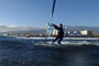 Wave riding at Harbour Wall aka Muelle in El Medano Tenerife