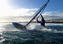 Wave riding at Harbour Wall aka Muelle in El Medano Tenerife