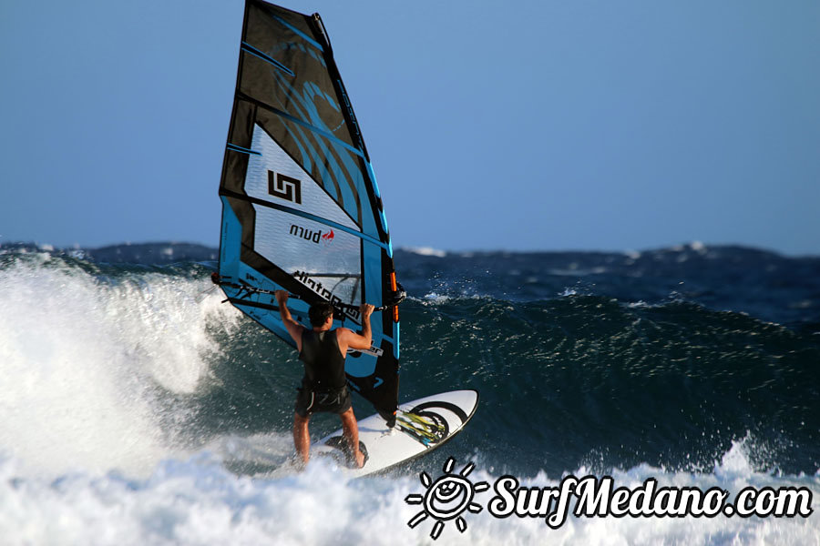 Windsurfing in El Medano 28-02-2014 with Maciek Rutkowski MR23, Colin Whippy Dixon,Andrea Cucchi, Matteo Iachino, Adam Lewis, Mark Hosegood and Andre Ludewig 