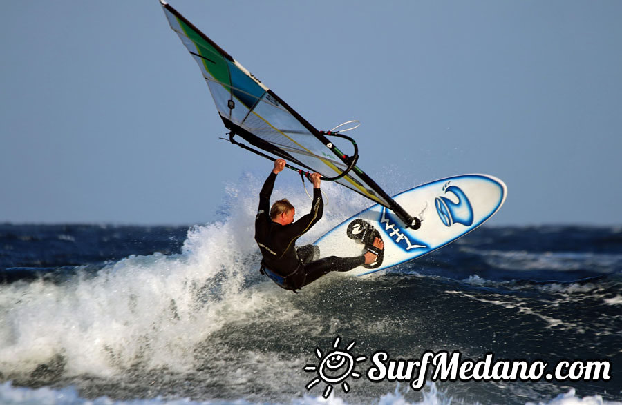 Windsurfing in El Medano 28-02-2014 with Maciek Rutkowski MR23, Colin Whippy Dixon,Andrea Cucchi, Matteo Iachino, Adam Lewis, Mark Hosegood and Andre Ludewig 