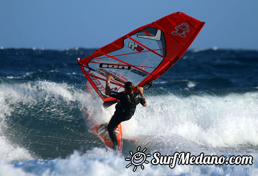 Windsurfing in El Medano 28-02-2014 with Maciek Rutkowski MR23, Colin Whippy Dixon,Andrea Cucchi, Matteo Iachino, Adam Lewis, Mark Hosegood and Andre Ludewig 