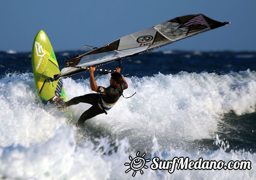 Windsurfing in El Medano 28-02-2014 with Maciek Rutkowski MR23, Colin Whippy Dixon,Andrea Cucchi, Matteo Iachino, Adam Lewis, Mark Hosegood and Andre Ludewig 