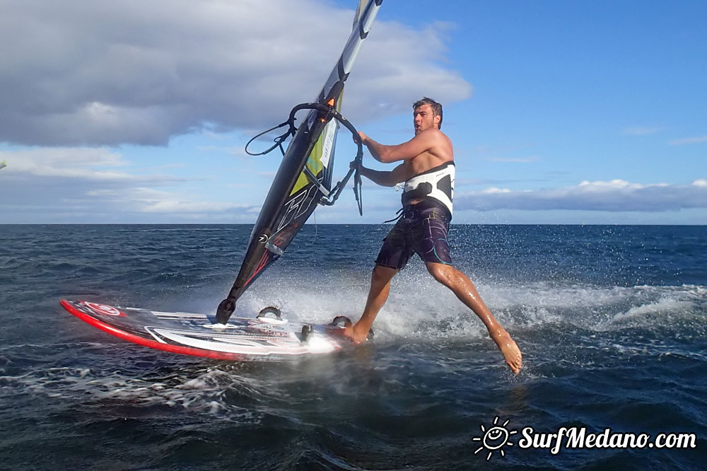 Flat water fun in El Medano 09-03-2014 