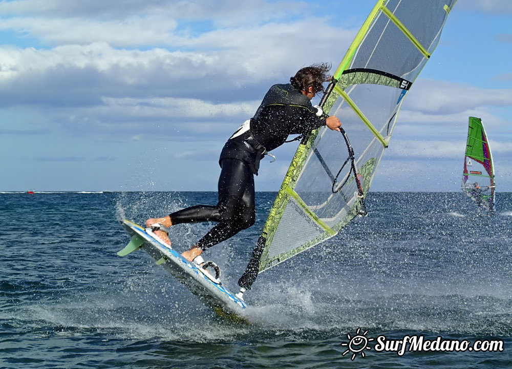 Flat water fun in El Medano 09-03-2014 