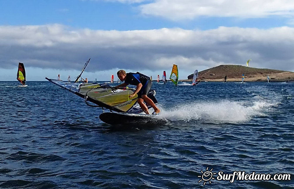 Flat water fun in El Medano 09-03-2014 