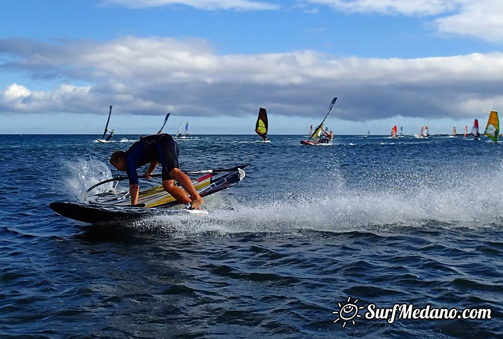 Flat water fun in El Medano 09-03-2014 