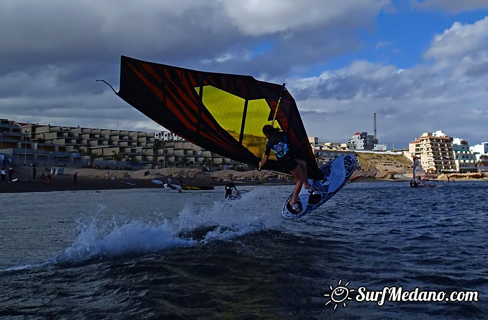 Flat water fun in El Medano 09-03-2014 