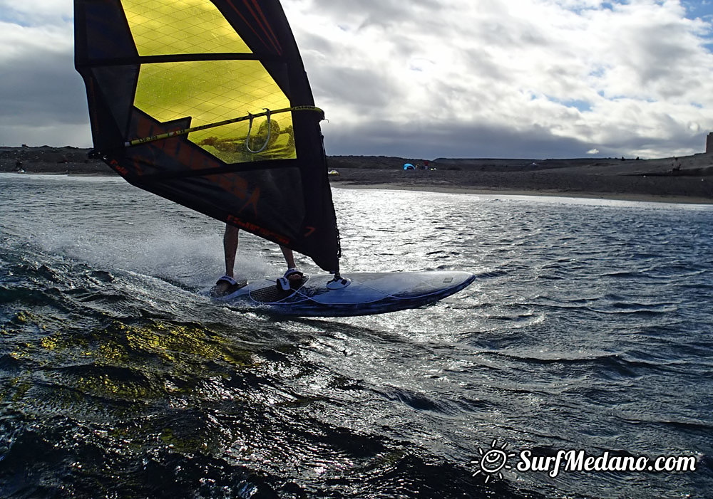 Flat water fun in El Medano 09-03-2014 