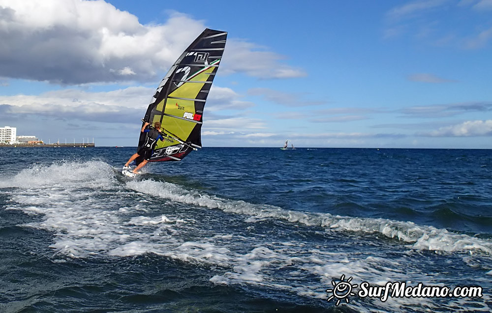 Flat water fun in El Medano 09-03-2014 