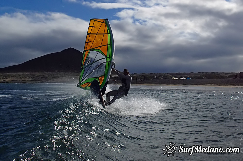 Flat water fun in El Medano 09-03-2014 