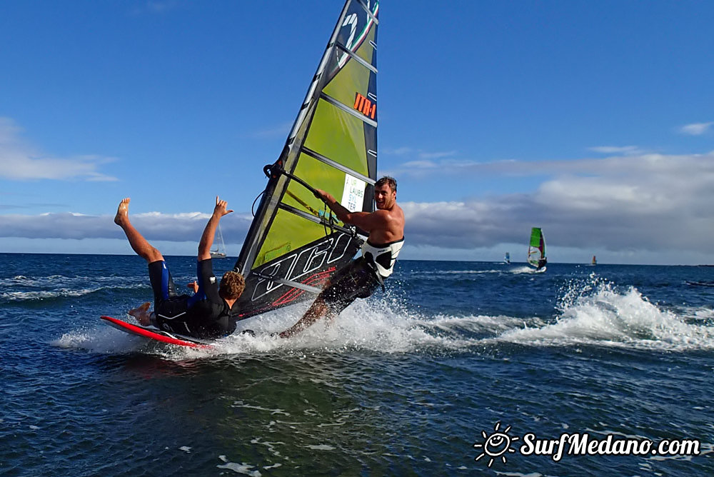 Flat water fun in El Medano 09-03-2014 