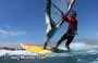 Windsurfing at El Cabezo in EL Medano tenerife 14-03-2014 