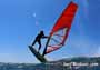 Windsurfing at El Cabezo in EL Medano tenerife 14-03-2014 