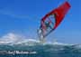 Windsurfing at El Cabezo in EL Medano tenerife 14-03-2014 