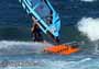 Windsurfing at El Cabezo in El Medano Tenerife 22-03-2014 